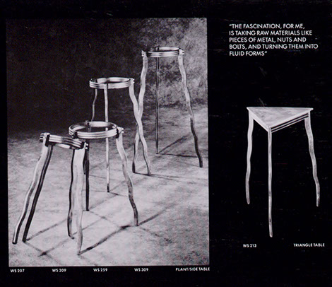 Metal tables